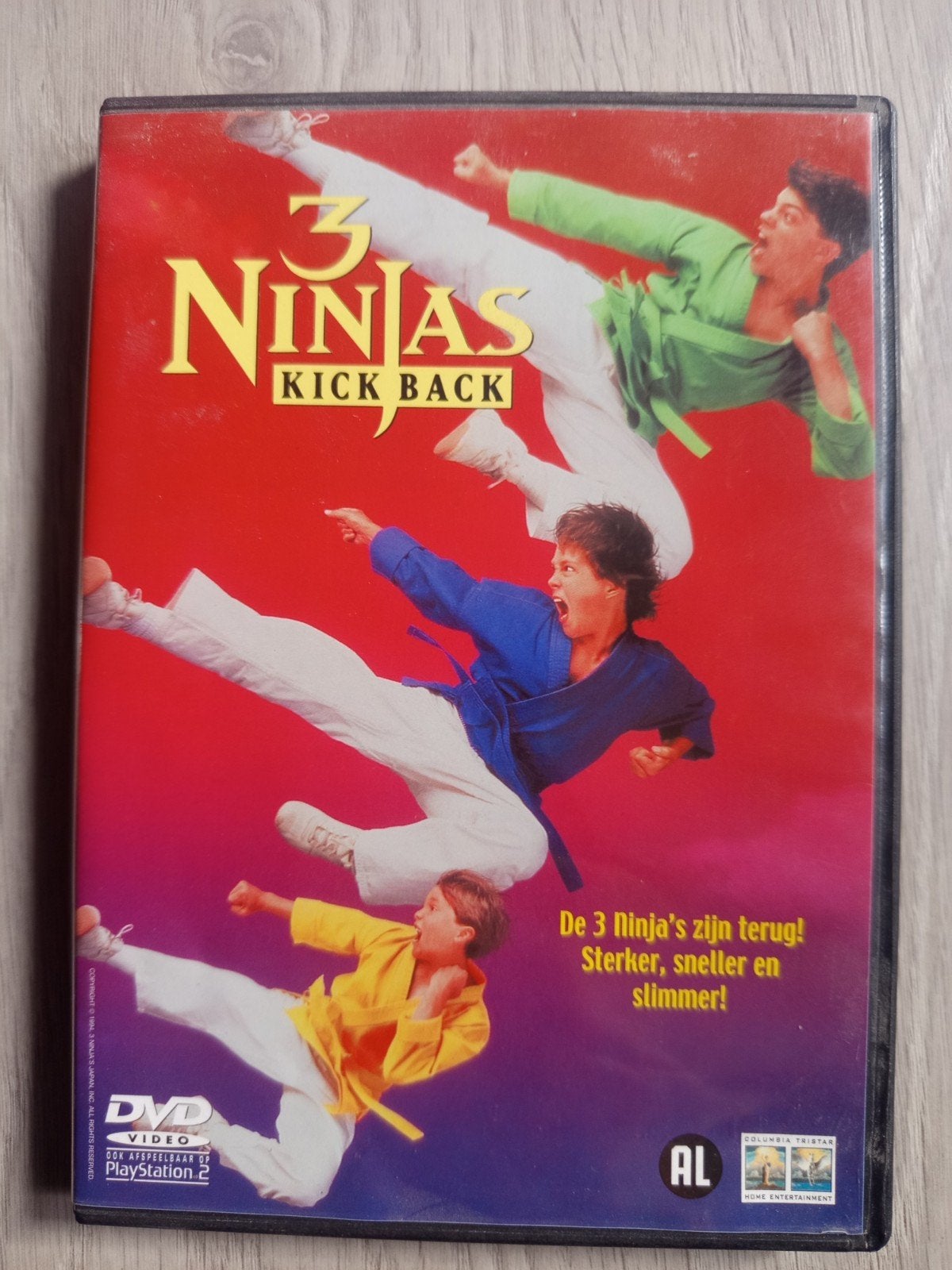 3 Ninja's Kick Back dvd, Verzenden, Gebruikt, Actie en Avontuur