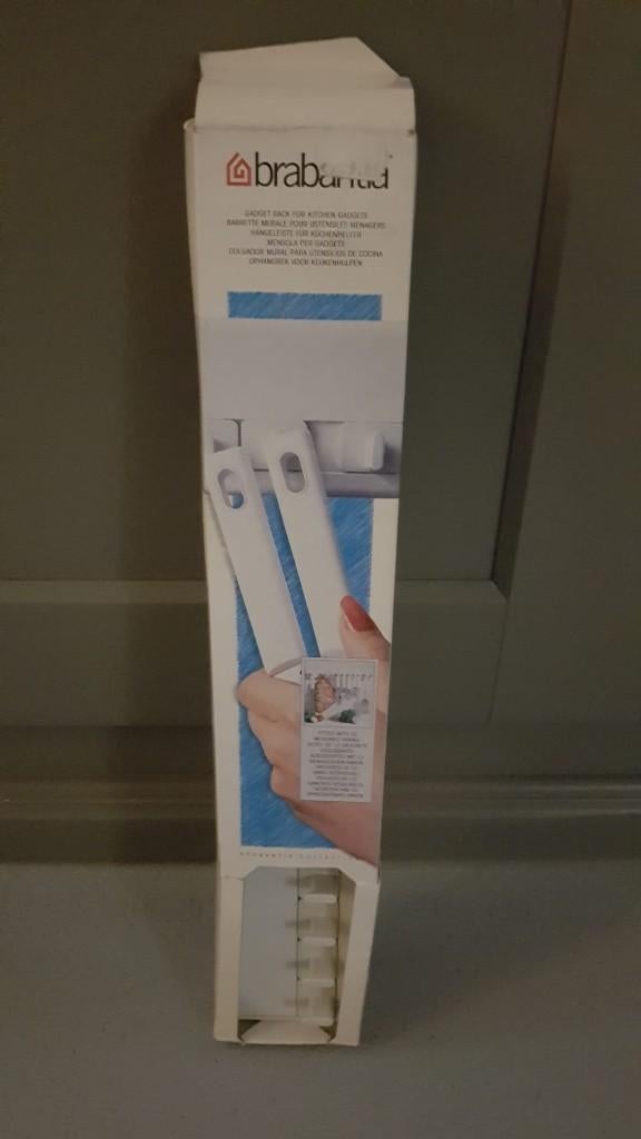 Brabantia ophangrek voor keukenhulpen 12 haken. Nieuw, Overige typen, Kunststof, Nieuw, Ophalen of Verzenden
