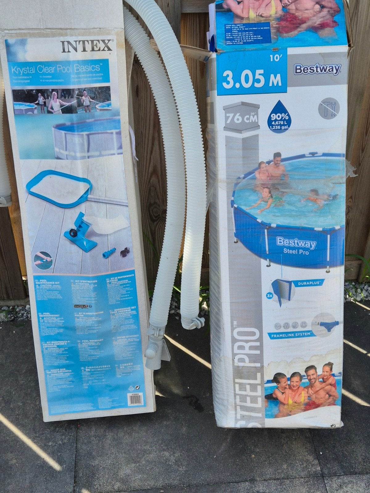 zwembad 3.05 m /76 diep, Tuin en Terras, Ophalen, Minder dan 80 cm, Rond, 300 cm of meer