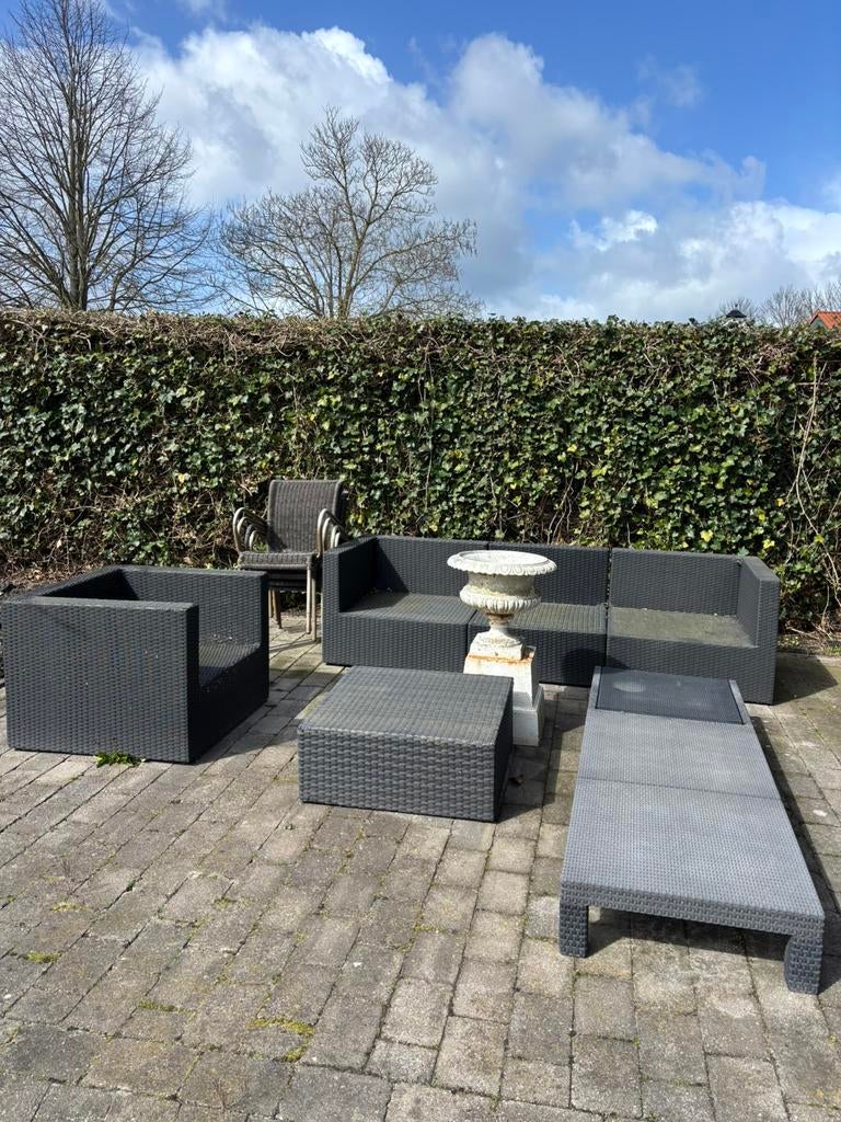 Tuinbank met tafel, Ophalen of Verzenden, Gebruikt