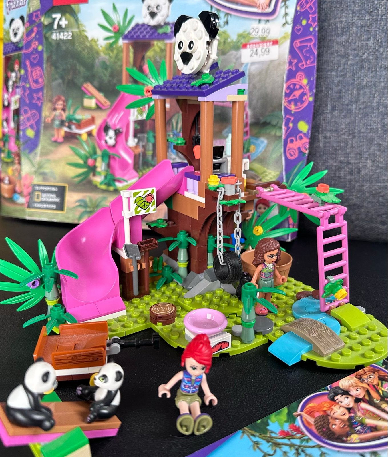 Lego Friends - Panda Jungle Boomhut 41422 / 2020, Compleet, Lego, Friends, Ophalen of Verzenden