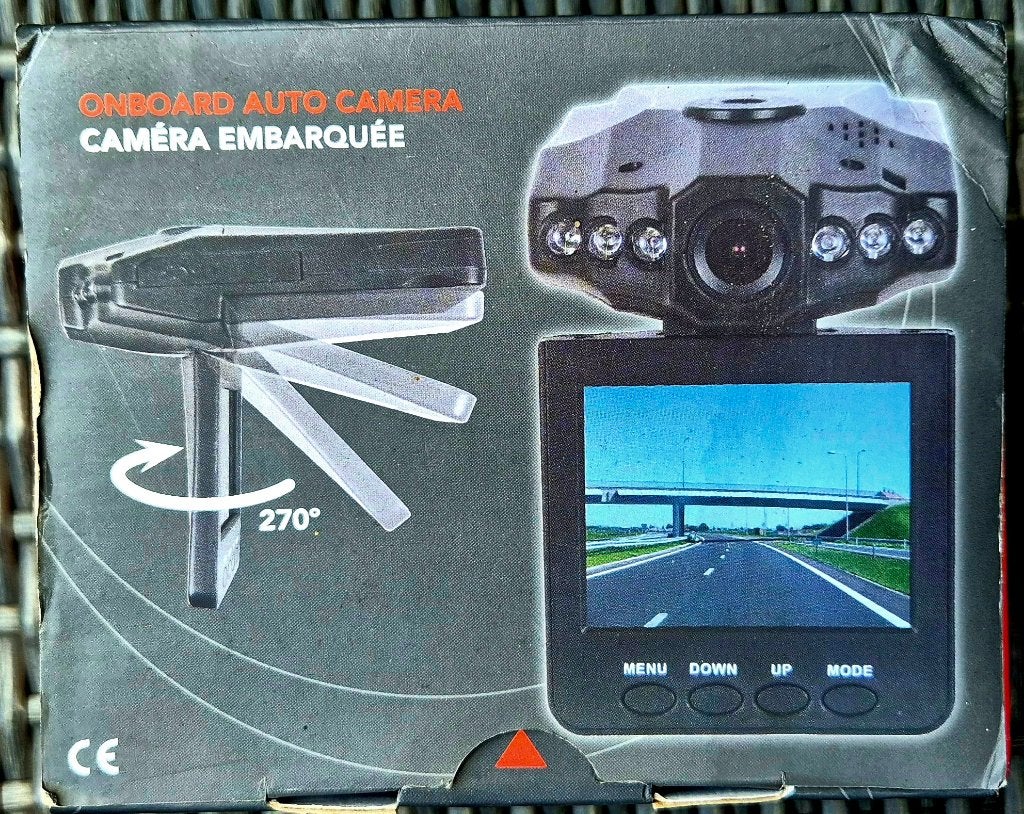 Nieuwe onboard auto camera (dashcam) met een 2.5 inch scherm, Auto diversen, Ophalen of Verzenden, Nieuw