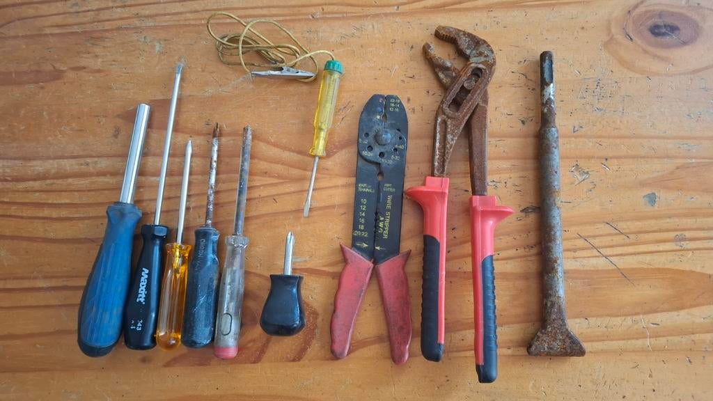 Diverse oud gereedschap., Verzenden, Gebruikt
