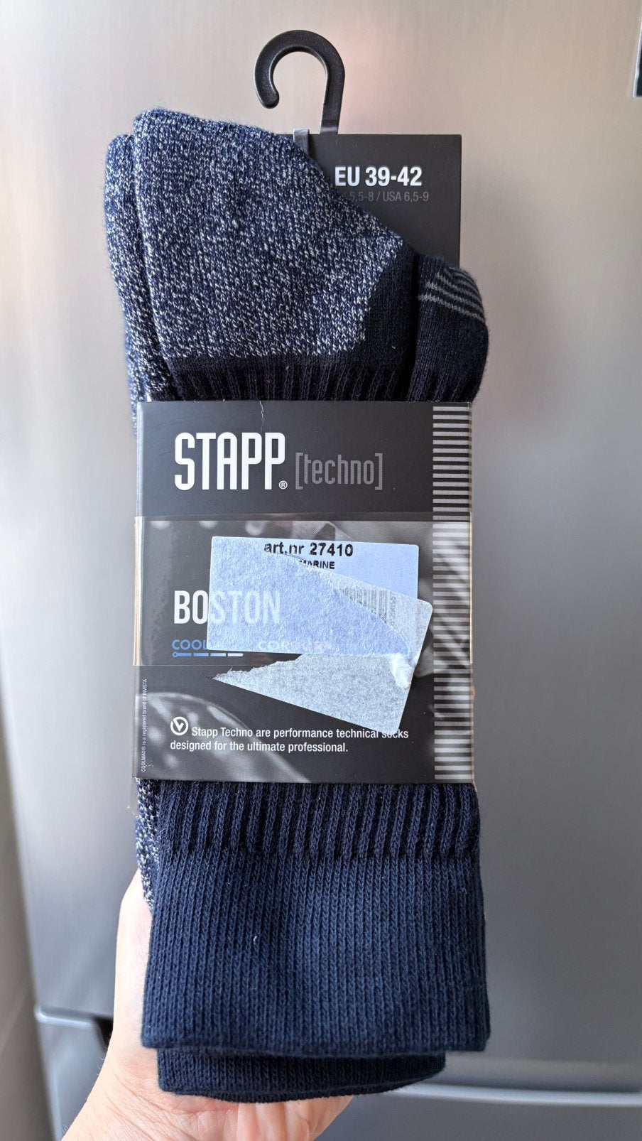 Stapp Techno Werksokken 39-42 Marine blauw, Ophalen of Verzenden, Zo goed als nieuw, Maat 39 t/m 42, Blauw