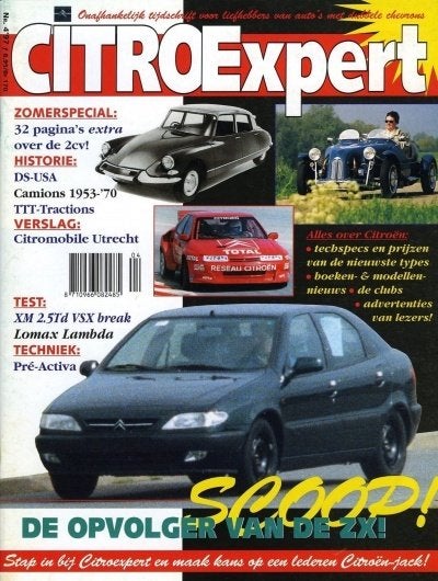CitroExpert 4 1997 Xsara, XM Break, vrachtwagens, DS USA, Ophalen of Verzenden, Nieuw, Citroën