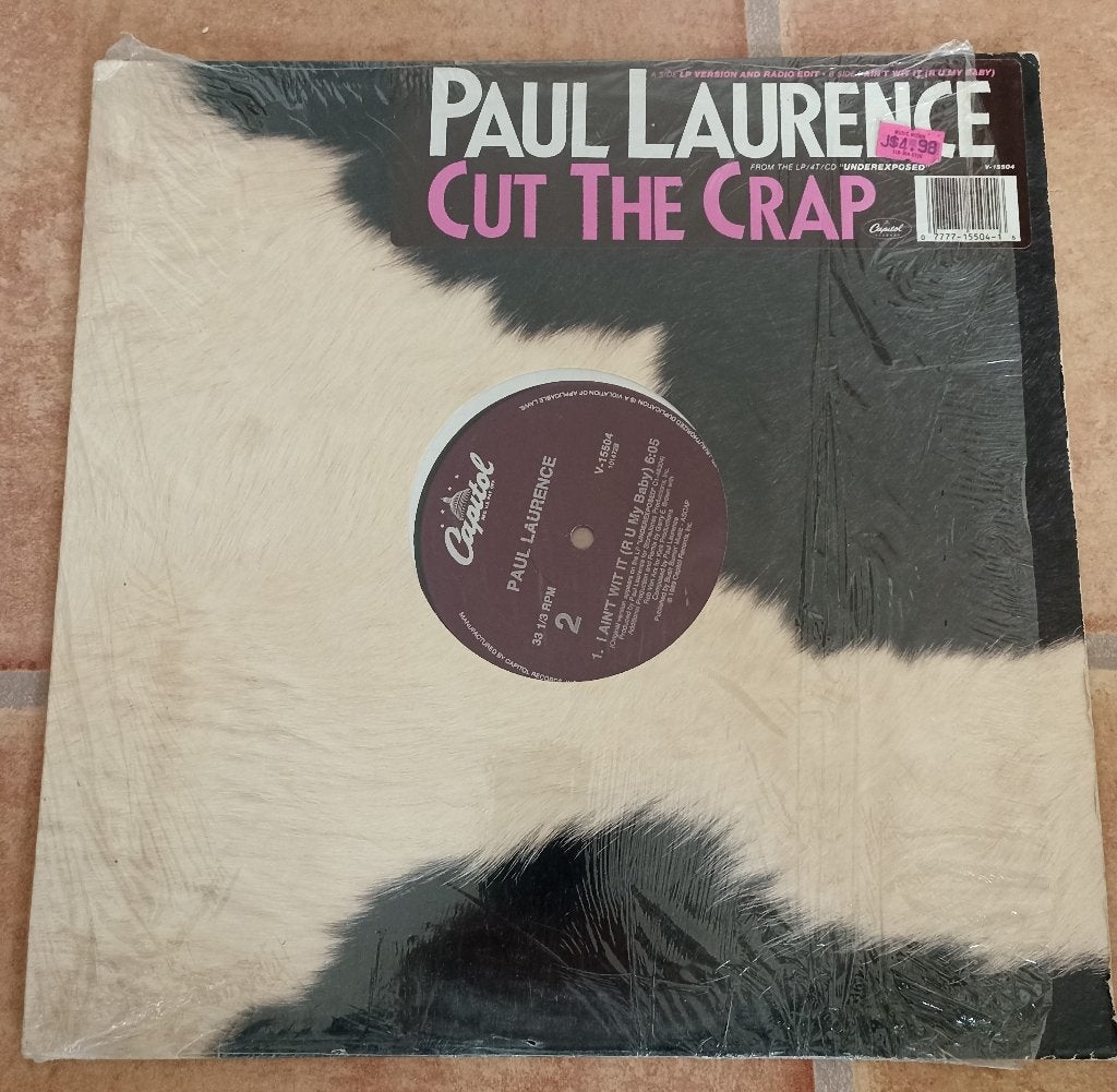 12'' Paul Laurence - Cut the crap / I ain't wit it, Ophalen of Verzenden, Gebruikt, 12 inch