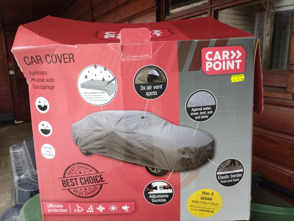 Zo goed als nieuwe autohoes, Ophalen of Verzenden, Zo goed als nieuw