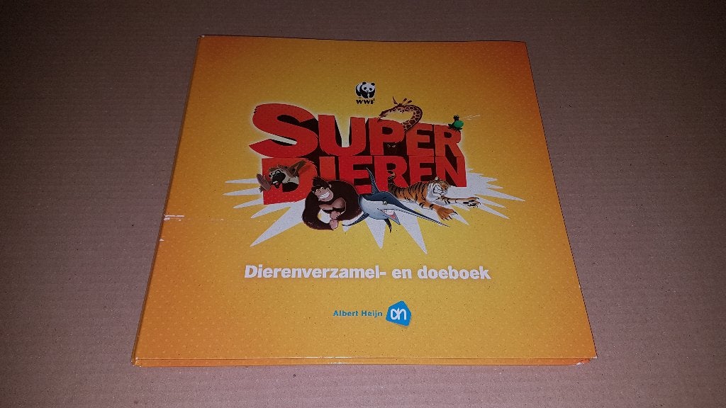 Boek - Super dieren dierenverzamel- en doeboek - AH, Albert Heijn, Ophalen of Verzenden