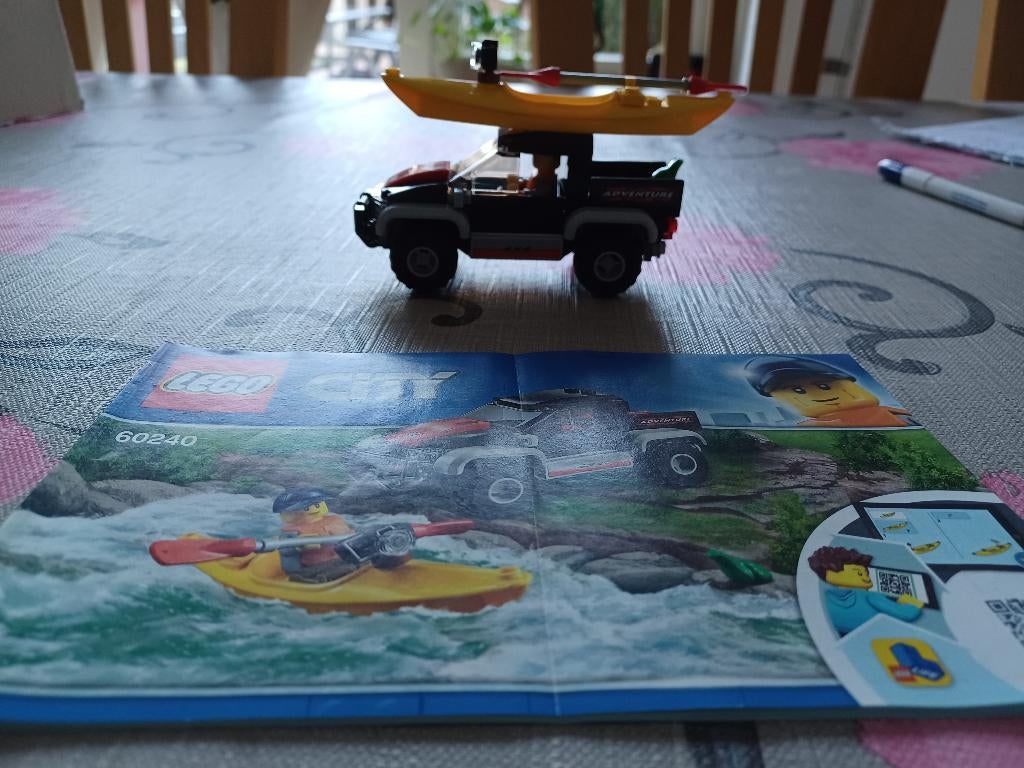 Lego City Kajak avontuur 60240, Compleet, Lego, Ophalen of Verzenden, Complete set