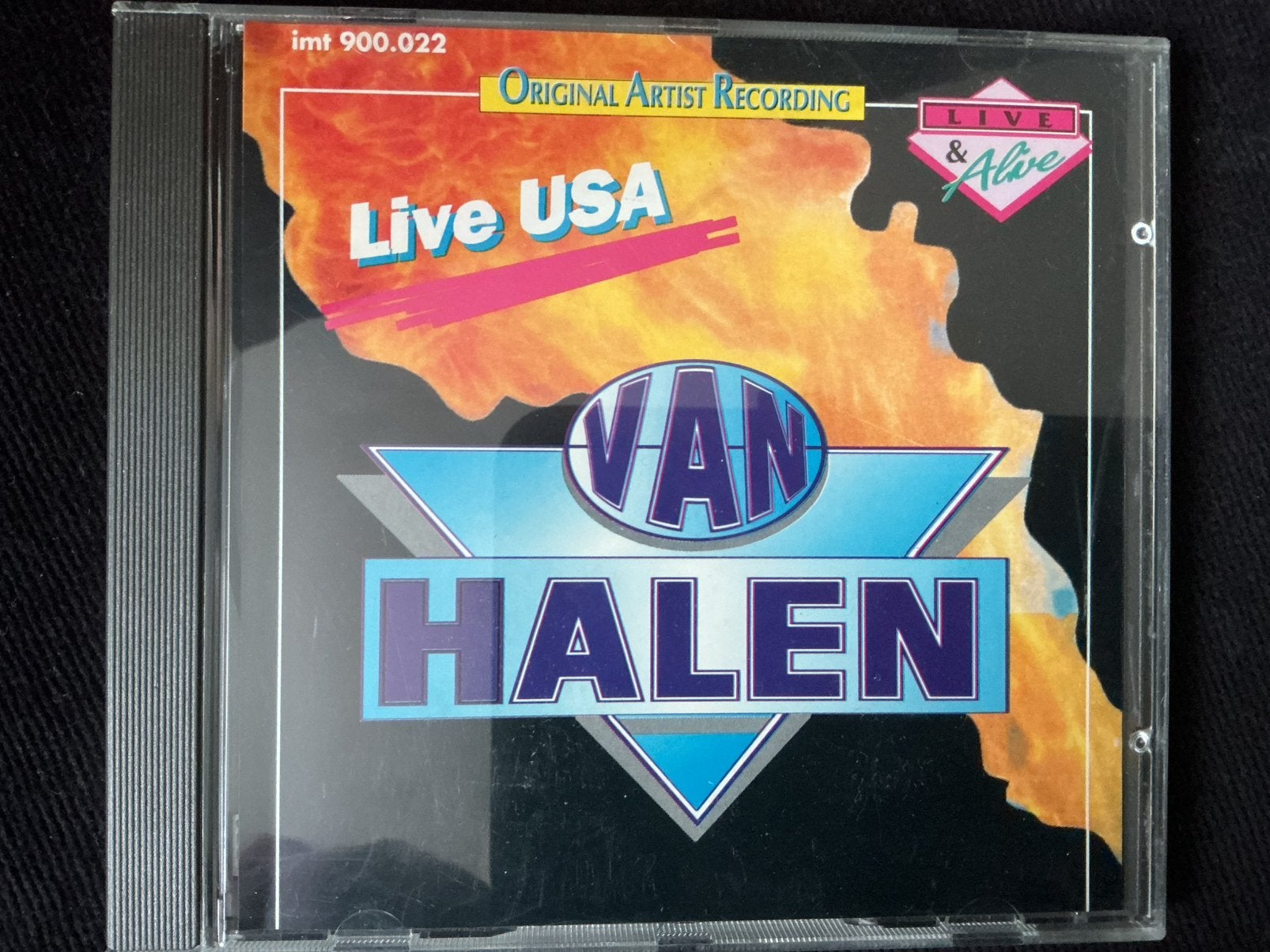 Van Halen, Live & Alive USA cd, Ophalen of Verzenden, Zo goed als nieuw