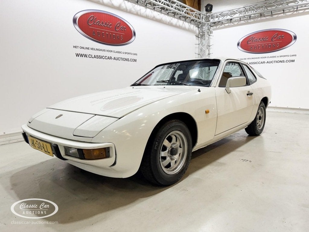 Porsche 924 2.0 Coupe - ONLINE AUCTION, 125 pk, 1984 cc, Wit, Bedrijf