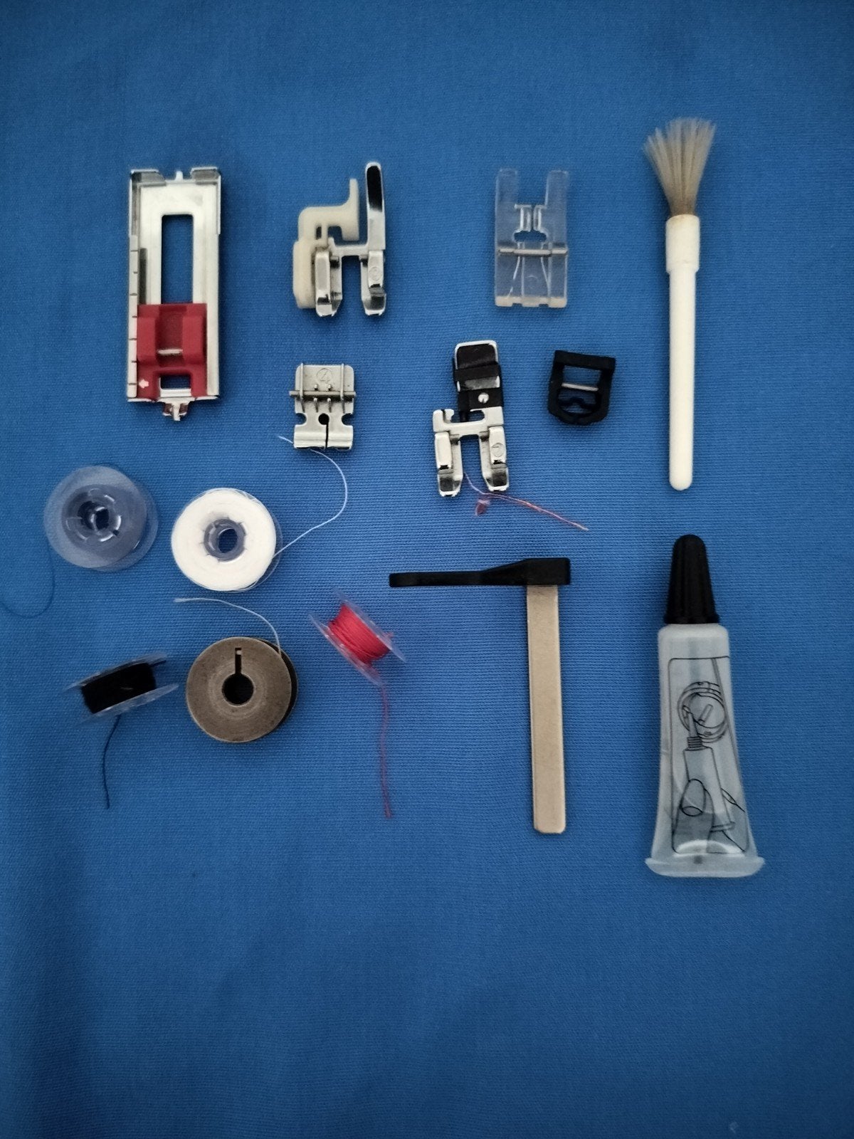 Pfaff naaimachine accessoires: voetjes en spoeltjes, Ophalen of Verzenden, Gebruikt, Toebehoren, Pfaff