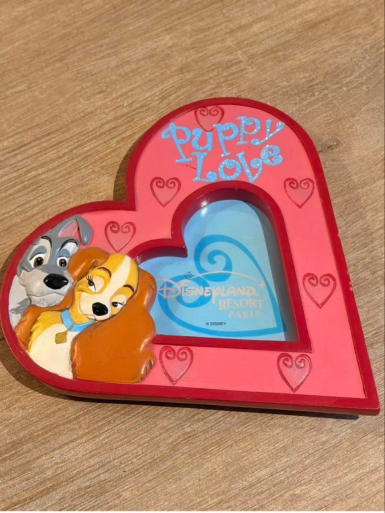 Fotolijstje Aristokatten Puppy Love Disneyland Parijs, Verzamelen, Disney, Ophalen of Verzenden, Gebruikt