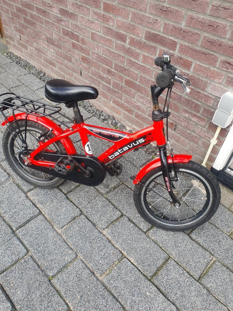 Jongens fiets Batavus, Fietsen en Brommers, Fietsen | Jongens, Ophalen, Terugtraprem, Gebruikt, Batavus