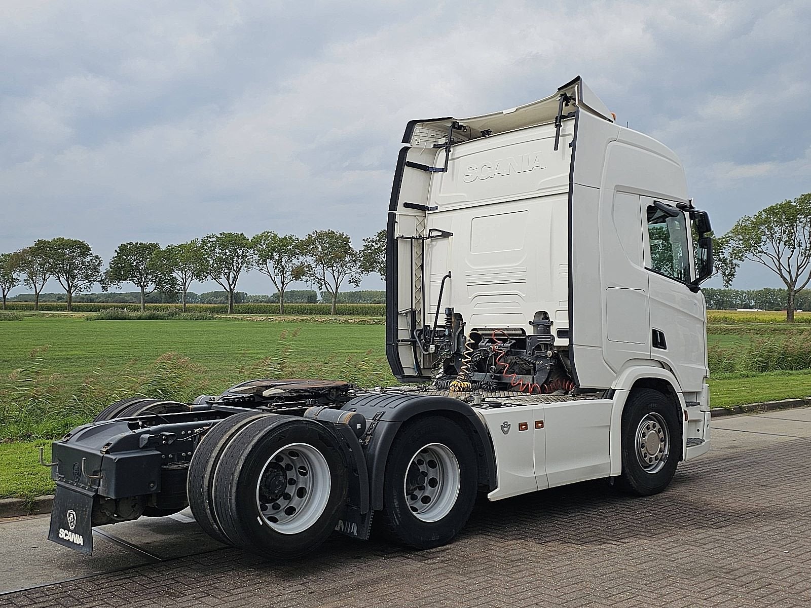 SCANIA R650 6x2 v8 retarder pto, Automaat, Stoelverwarming, Euro 6, Scania