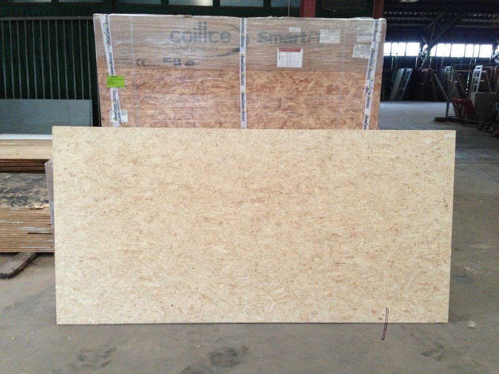 OSB nieuwe platen 244cmx122cmx18mm €24/plaat., Doe-het-zelf en Verbouw, Ophalen, Nieuw, Hout, Minder dan 20 mm