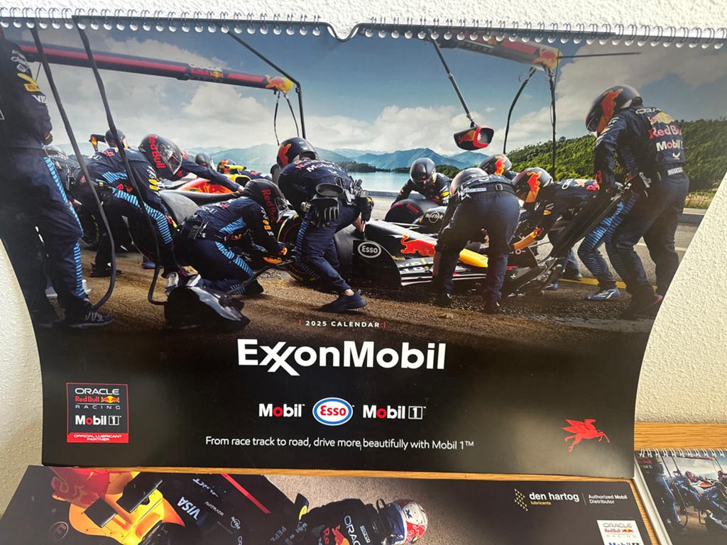 Red Bull posters kalender en flipovers, Ophalen, Maandkalender, Nieuw