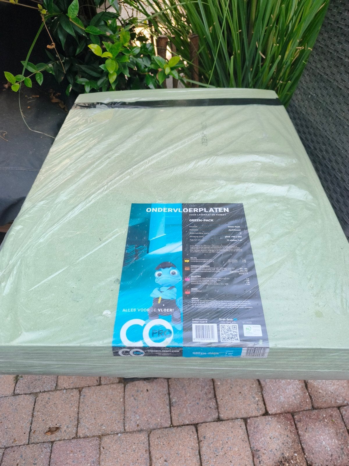 ondervloerplaten laminaat/parket, Ophalen, Overige materialen, 30 cm of meer, 50 tot 150 cm