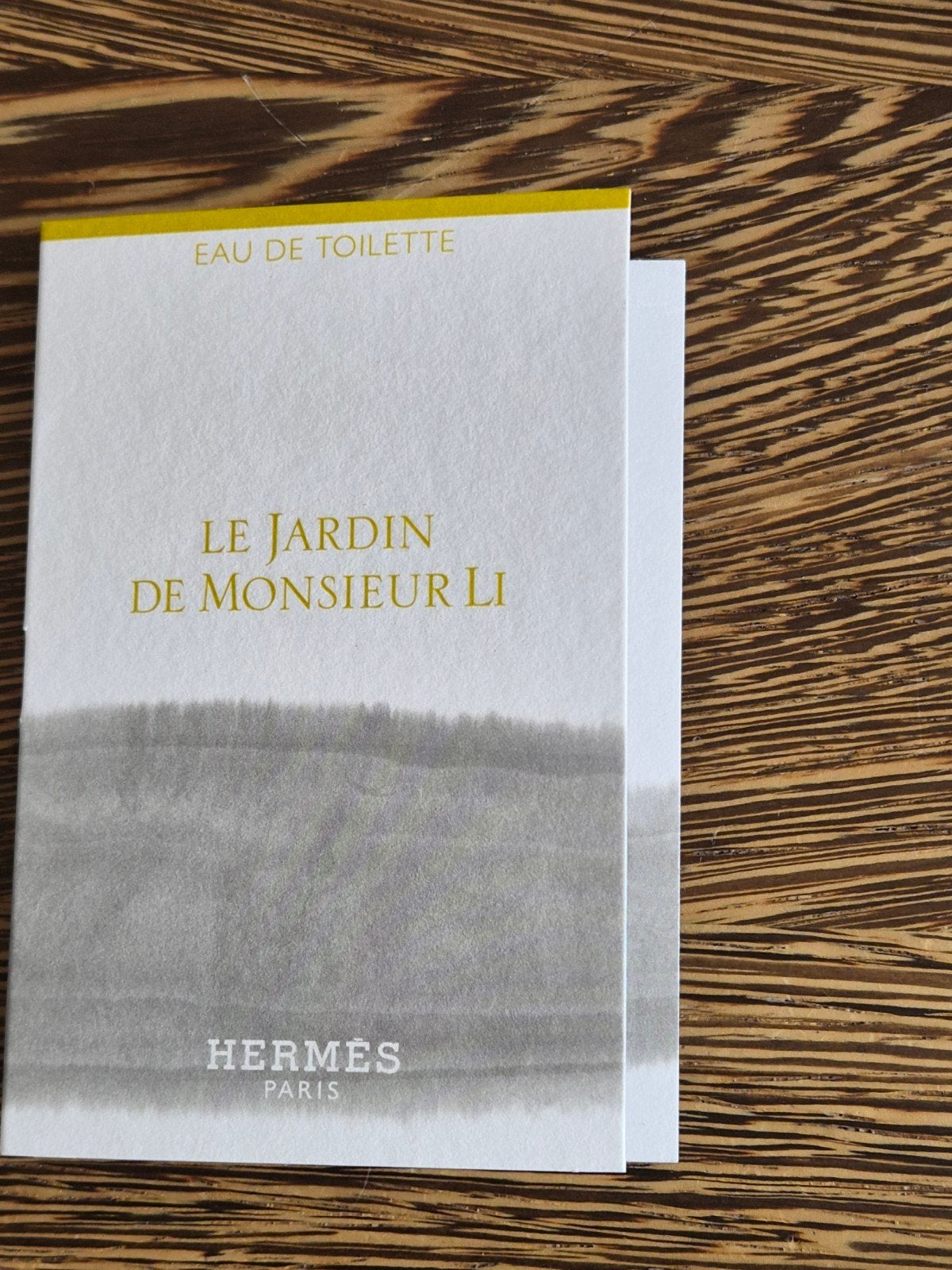 Hermès Le Jardin de Monsieur Li Eau de Toilette sample, Verzenden, Nieuw