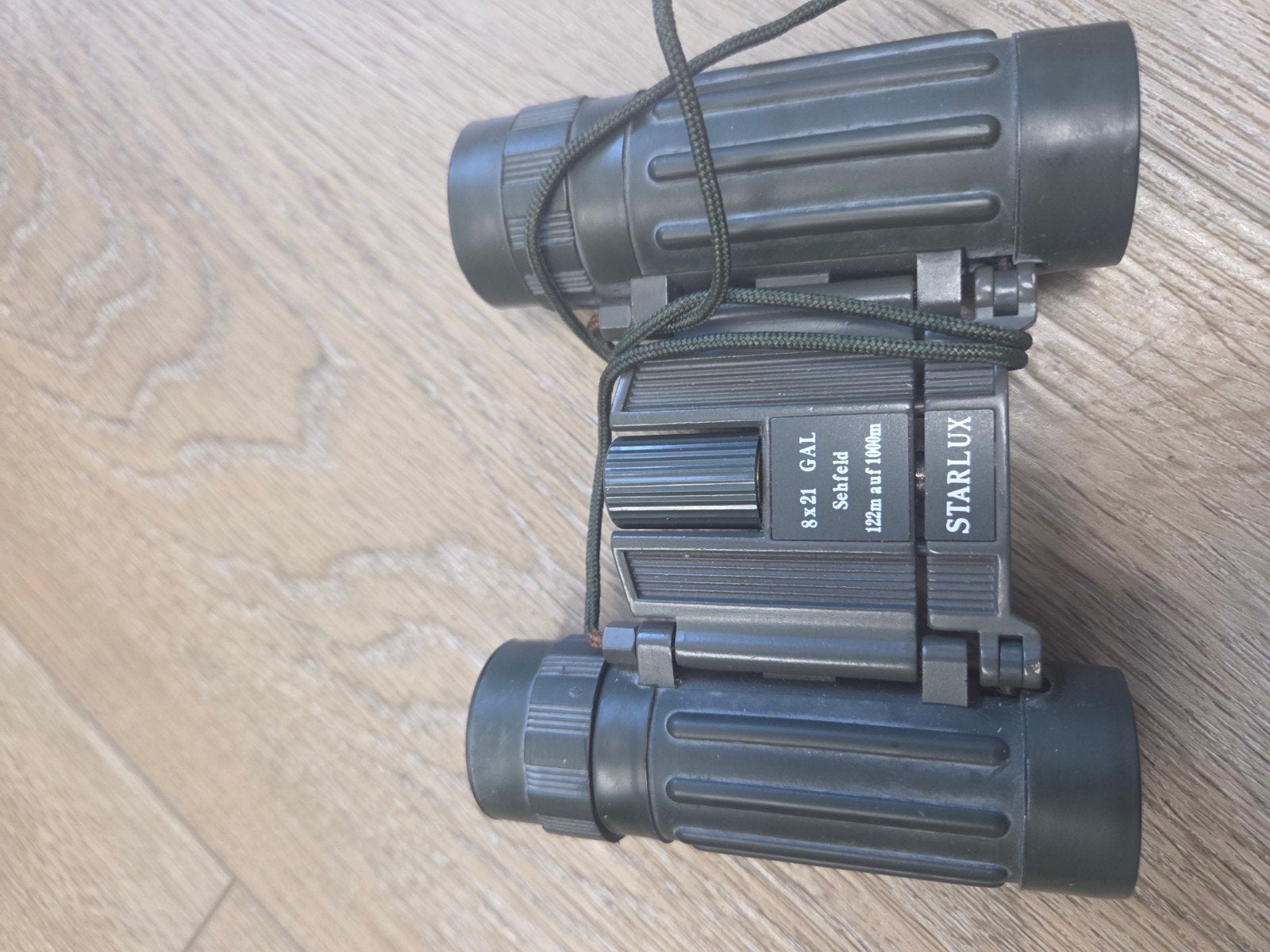 Starlux 8x21 GAL Verrekijker met hoes, Gebruikt, Dakkant (recht), Ophalen of Verzenden, 8 tot 12x