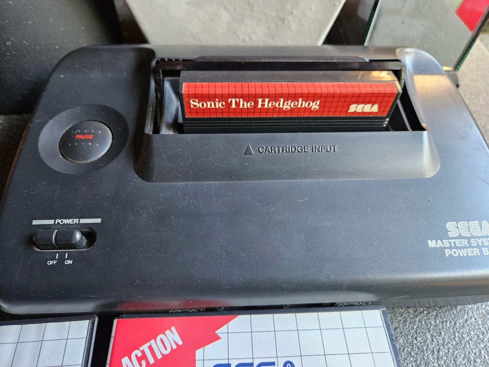 Sega Master System II met 3 games, Master System, Met 2 controllers, Ophalen of Verzenden, Gebruikt
