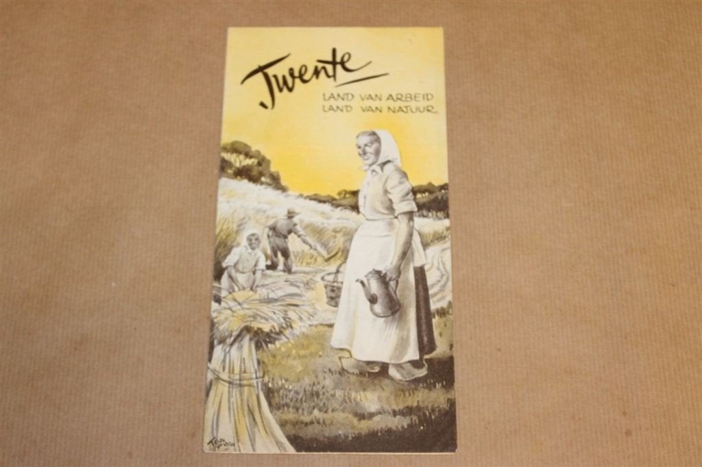 Twente - Land van arbeid en natuur - VVV uitgave 1950 !!, Ophalen of Verzenden, Zo goed als nieuw