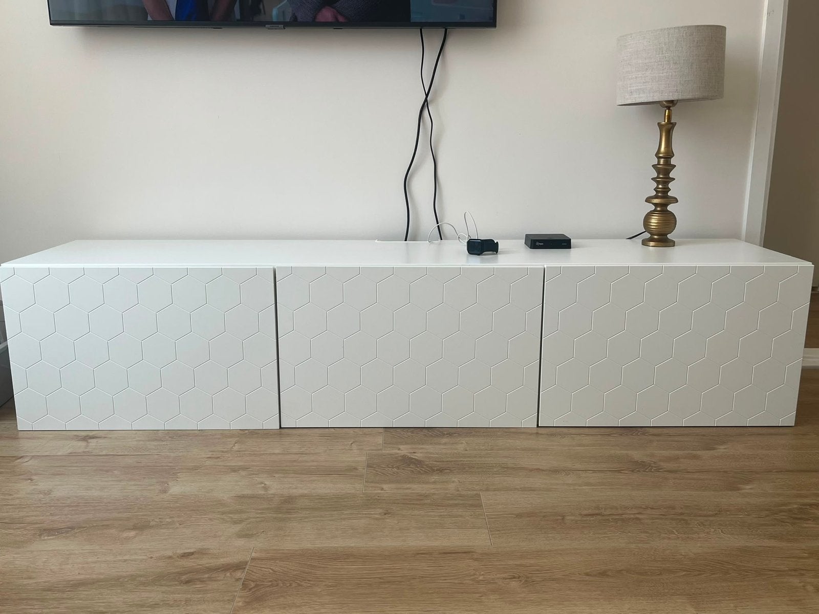 IKEA Besta televisiemeubel deurtjes, Ophalen, Overige materialen, Gebruikt, 50 tot 100 cm
