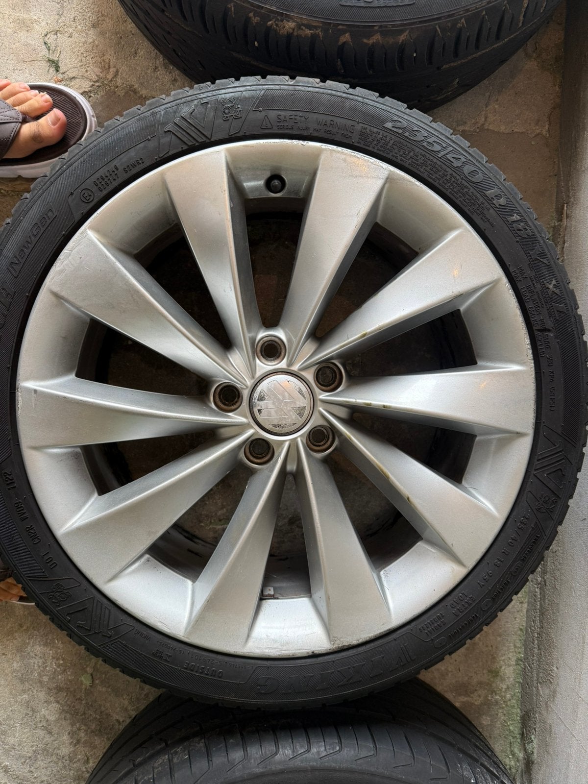 4x Velgen 17 inch – Gebruikt – Licht stoeprandschade, Ophalen of Verzenden, Zo goed als nieuw