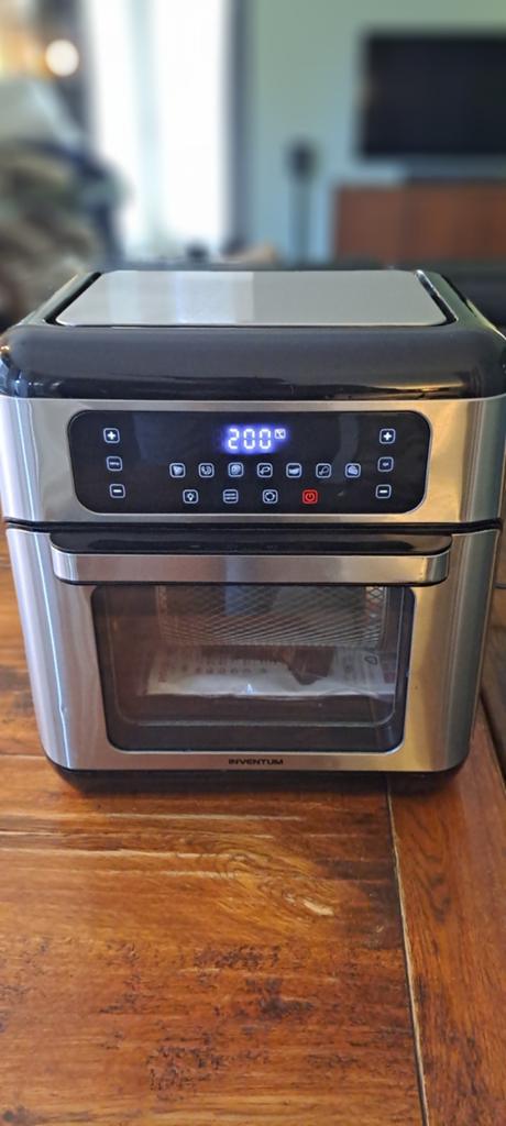 Inventum GF1200HLD Airfryer Oven – 12 Liter, Witgoed en Apparatuur, Airfryers, Ophalen of Verzenden, Zo goed als nieuw