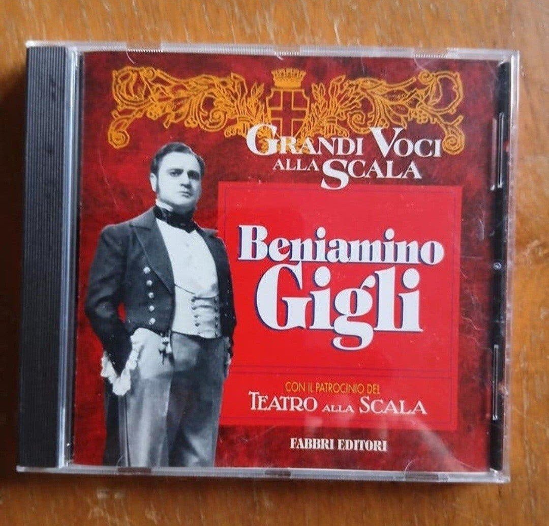 Beniamino Gigli - Grandi Voci alla Scala CD, Gebruikt, Overige componisten, Opera of Operette, Modernisme tot heden