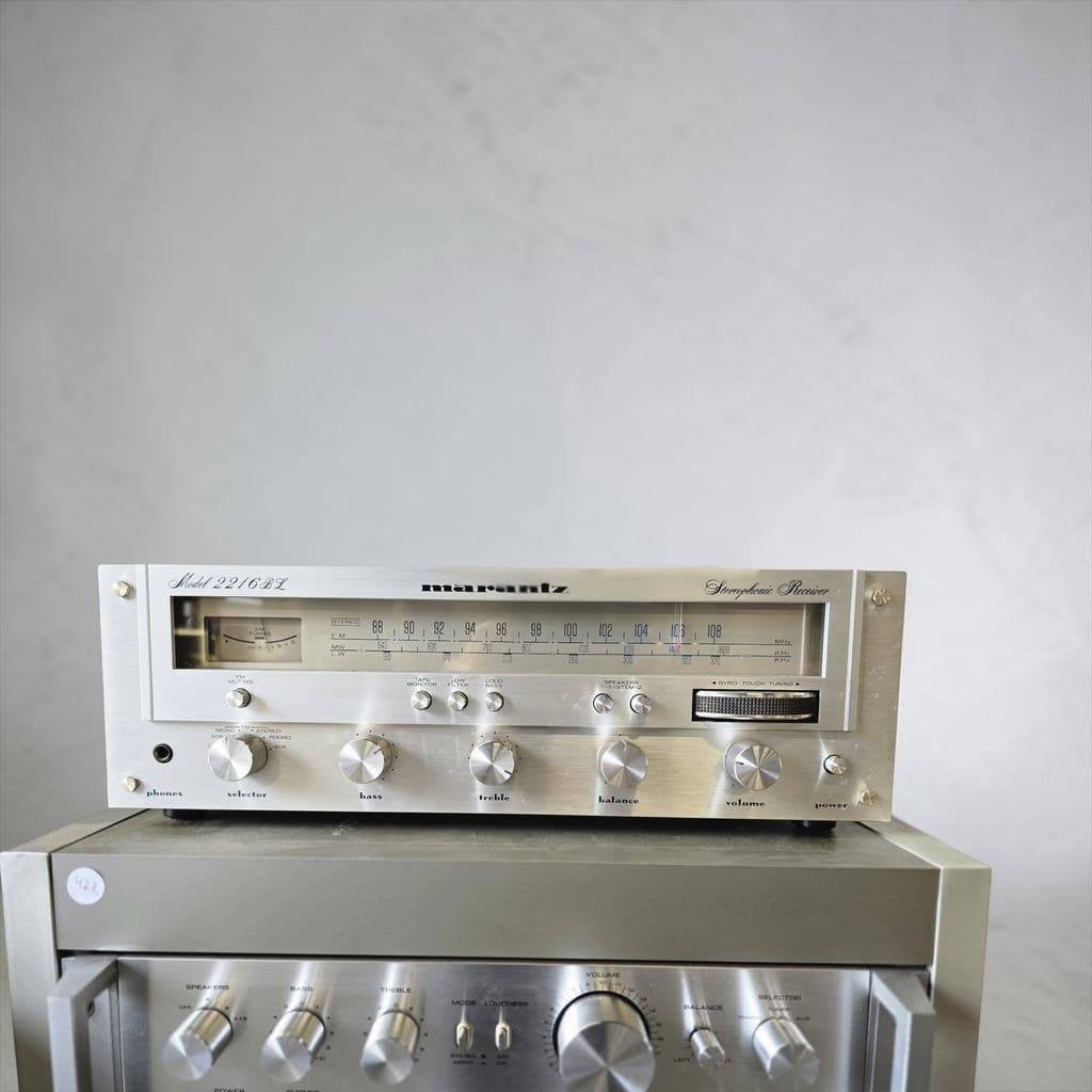 Vintage Marantz 2216 BL receiver 1978, Ophalen, Gebruikt, Minder dan 500 watt