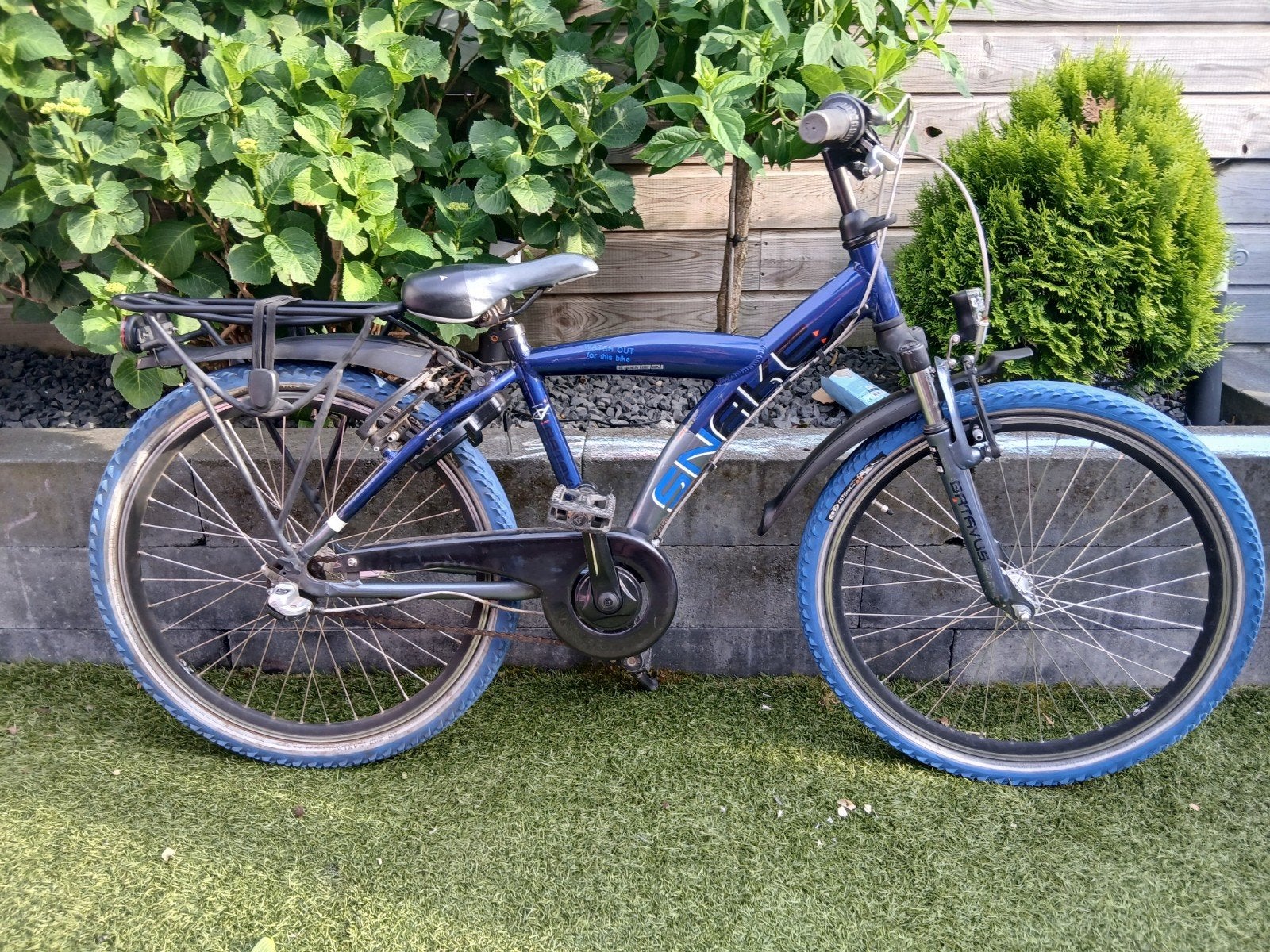 24 inch batavus snake 3v, Ophalen, 24 inch, Velgrem, Versnellingen