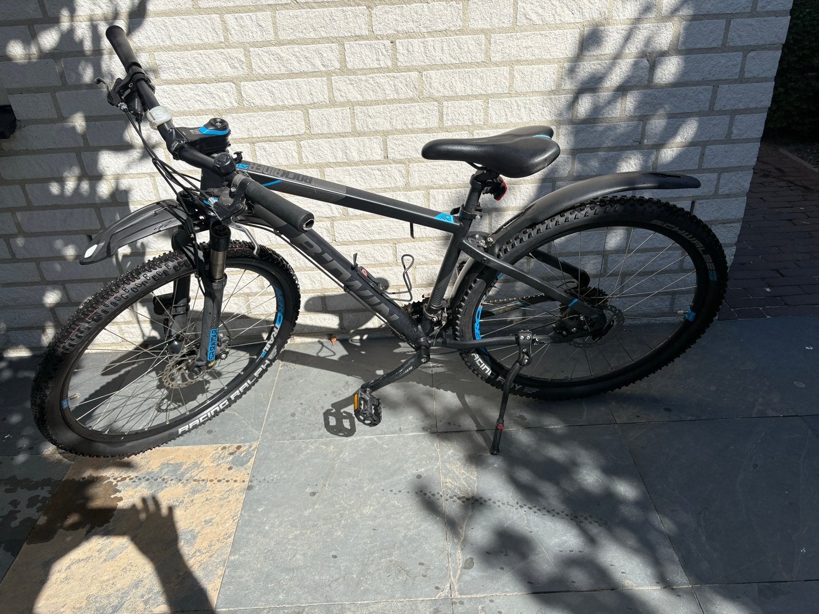 B-WIN Rockrider 520  S-size Mountainbike (9-12jaar), Fietsen en Brommers, Fietsen | Mountainbikes en ATB, Hardtail, Heren, Zo goed als nieuw