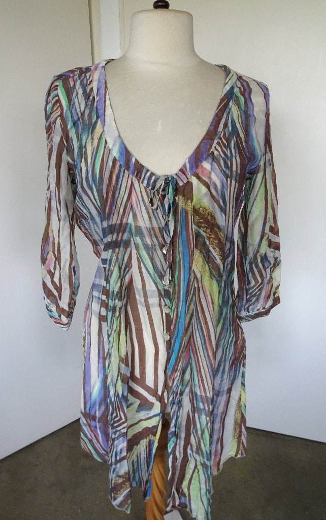 BLOUSE VAN LEON MAAT 38, Kleding | Dames, Maat 38/40 (M), Overige kleuren, Ophalen of Verzenden, Zo goed als nieuw