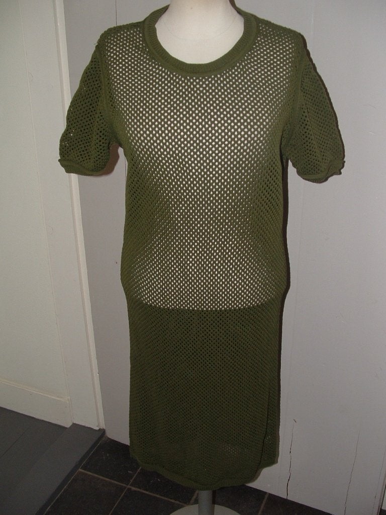 Nikkie Plessen jurk maat 38/40 - tuniek tunic army green, Maat 38/40 (M), Nikkie Plessen, Ophalen of Verzenden, Zo goed als nieuw