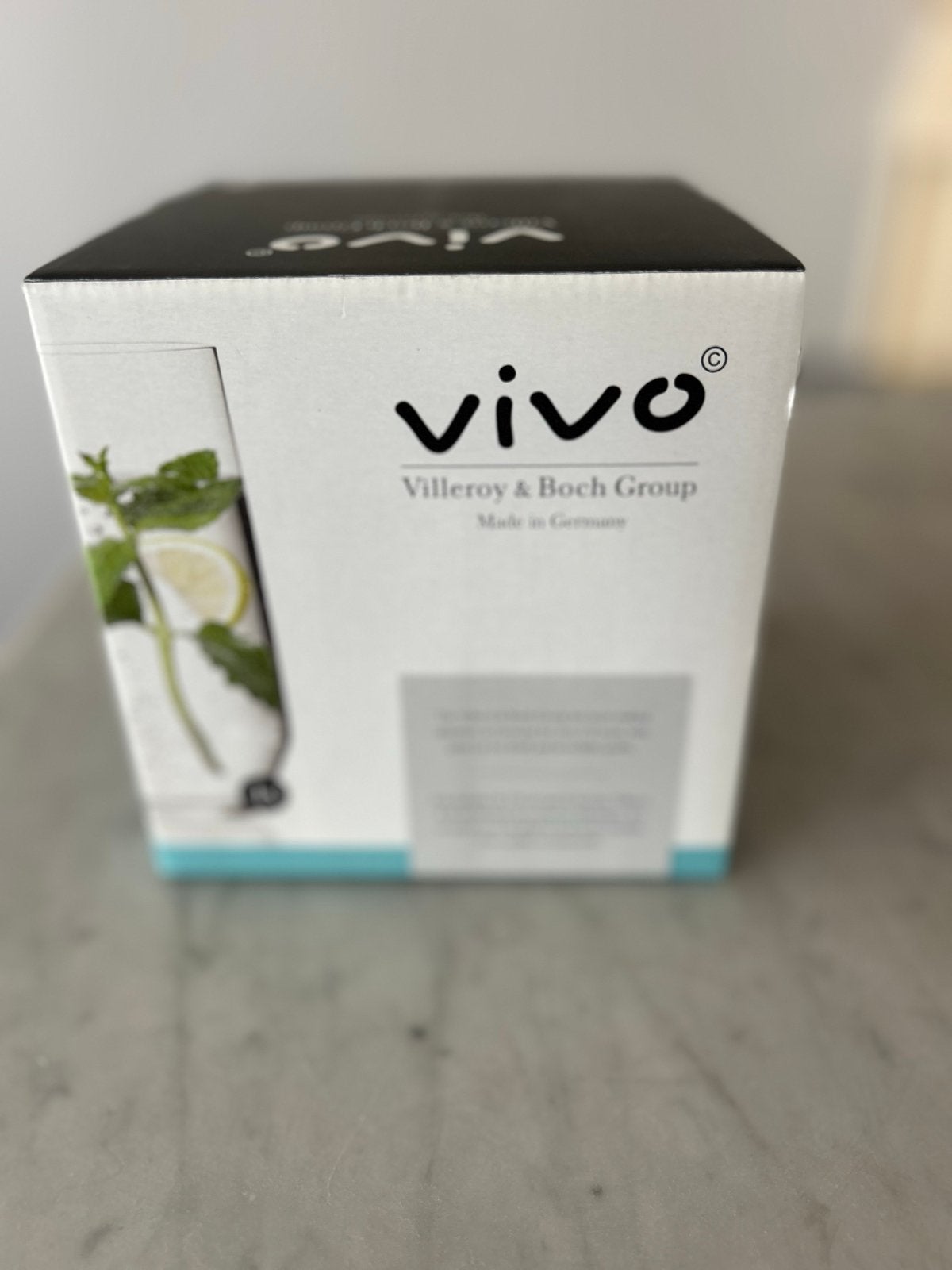 Vivo Villeroy & Boch Group Glas - Nieuw in doos, Huis en Inrichting, Ophalen, Nieuw, Overige merken, Glas