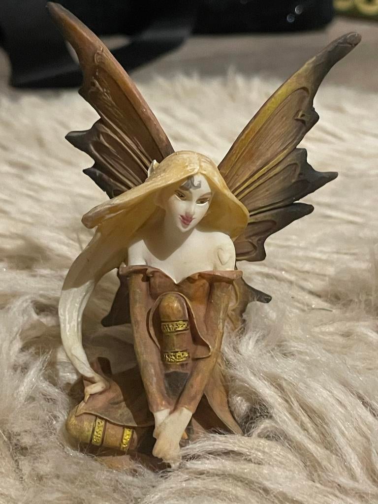 Uniek Sierlijk Fantasie Elfen Beeldje - Pareltje, Ophalen of Verzenden, Zo goed als nieuw, Fantasy