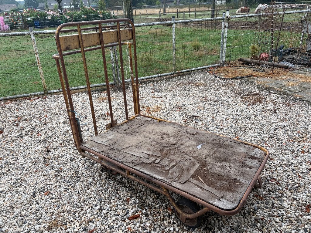 Transportkar magazijnwagen antiek, 100 liter of meer, Ophalen, Gebruikt, Transportkar