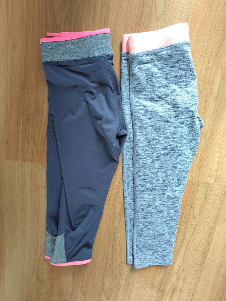 Sportlegging 3/4 2 stuks, Ophalen of Verzenden, Gebruikt, Meisje, Broek