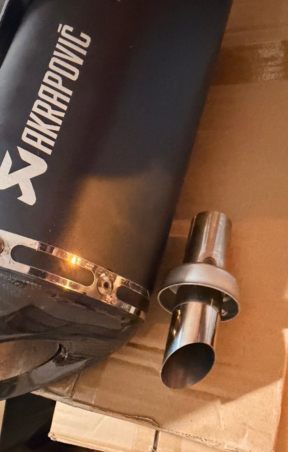 Db killer Akrapovic voor Honda X-ADV 350 750, Ophalen of Verzenden, Gebruikt