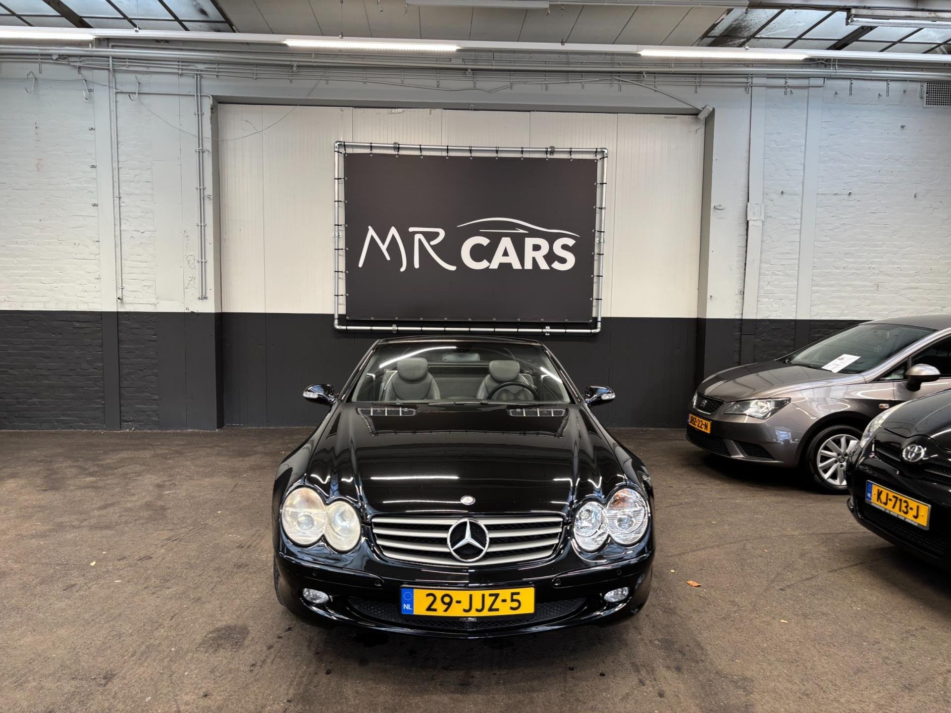 Mercedes-Benz SL-klasse 350 Leder/Panodak/Navi/Cruise Contro, Auto's, Automaat, Achterwielaandrijving, Gebruikt, 1670 kg