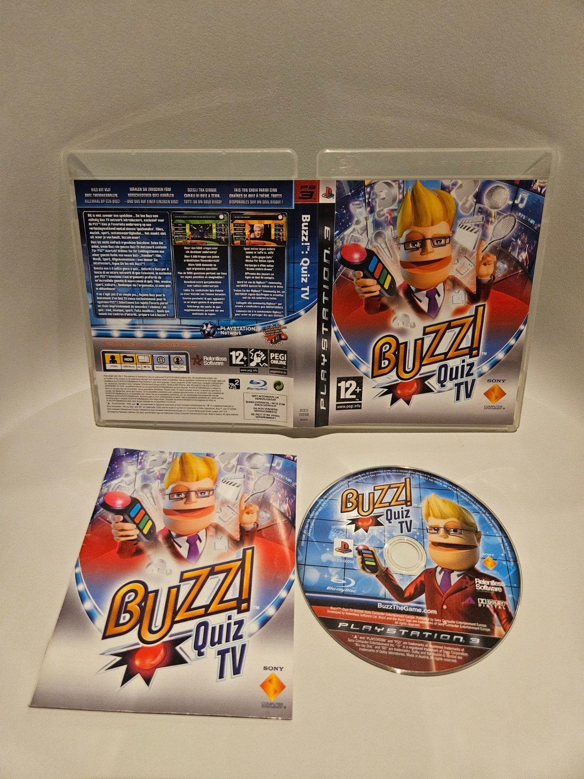 Buzz Quiz TV PS3, Spelcomputers en Games, Games | Sony PlayStation 3, Puzzel en Educatief, Ophalen of Verzenden, Zo goed als nieuw