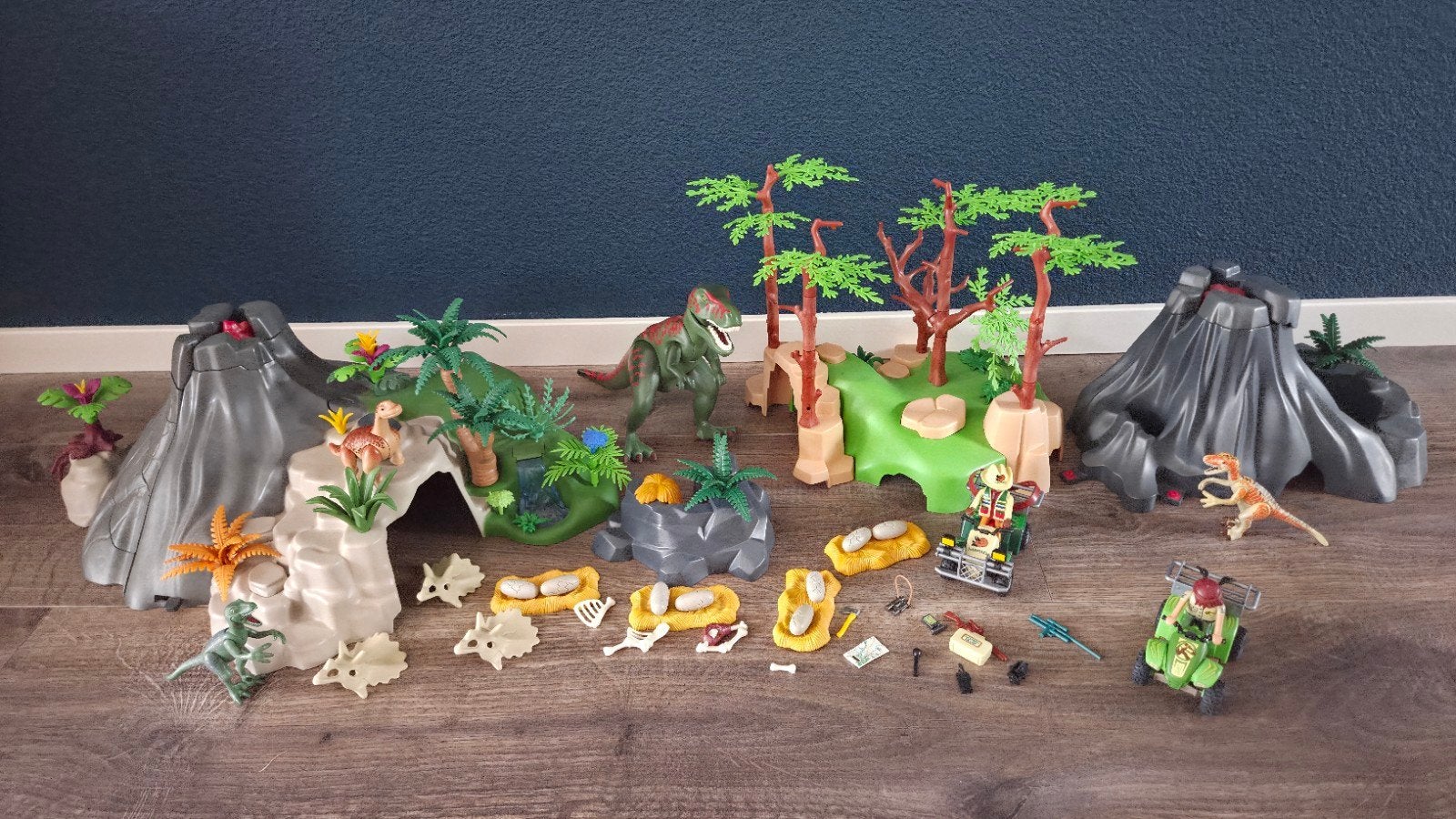 Playmobil dinosaurus vulkaan, Kinderen en Baby's, Speelgoed | Playmobil, Ophalen of Verzenden
