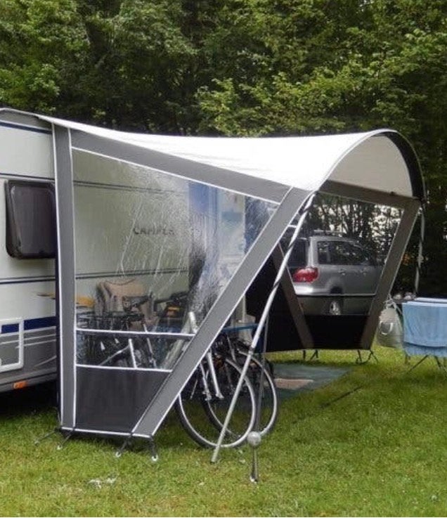 Te koop Keurig nette UNICO SIENA 350 luifel, Ophalen, _, _, Zo goed als nieuw