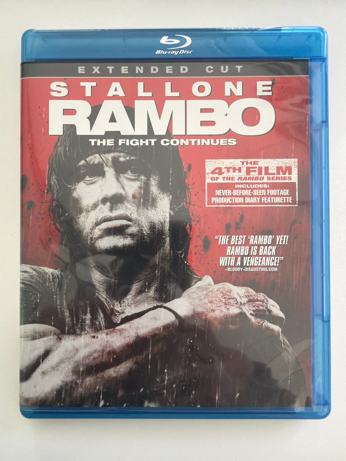 Rambo: The Fight Continues - Extended Cut Blu-ray, Vanaf 16 jaar, Film, Actie, Ophalen of Verzenden