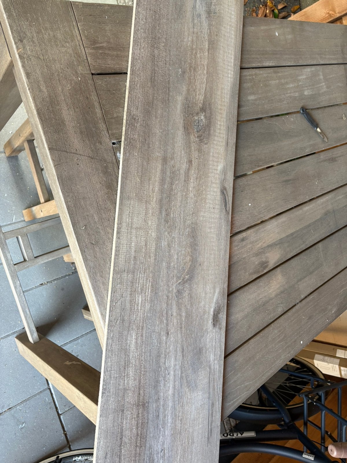 Vloertegel bruin 30x120 (4.32m2), Ophalen, 60 cm of meer, Keramiek, Nieuw