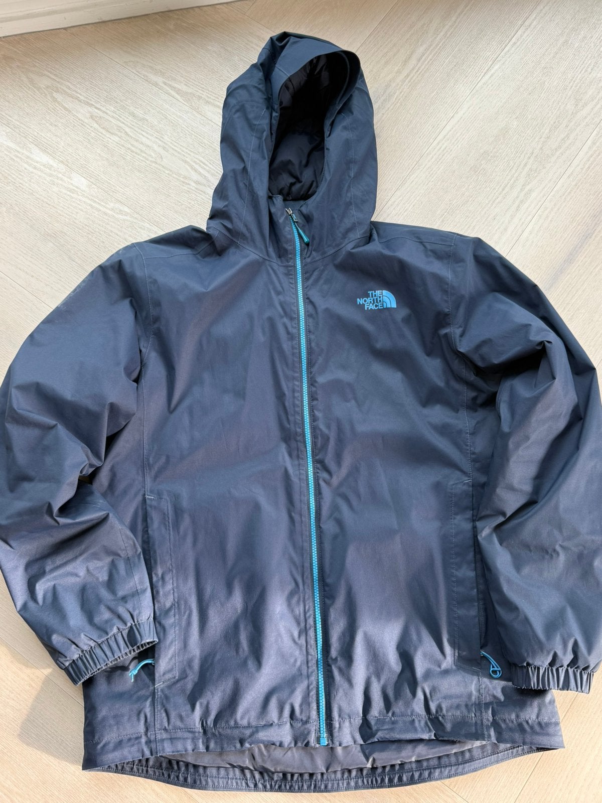 North Face tussenjas maat L, Ophalen of Verzenden, Gedragen, Blauw
