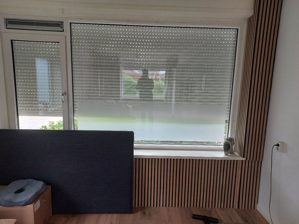 Perplex voorzet raam tekoop maat 163 hoog 219 breed 1 cm dik, Ophalen, Gevelraam of Ruit, 160 cm of meer, Zo goed als nieuw