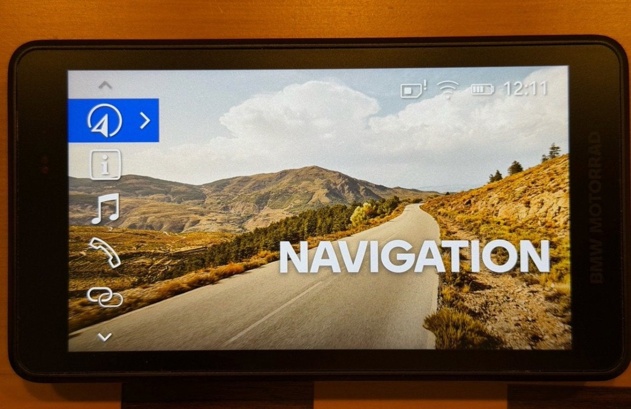 BMW Connected Ride Navigator navigatie, Motoren, Accessoires | Navigatiesystemen, Ophalen of Verzenden, Zo goed als nieuw