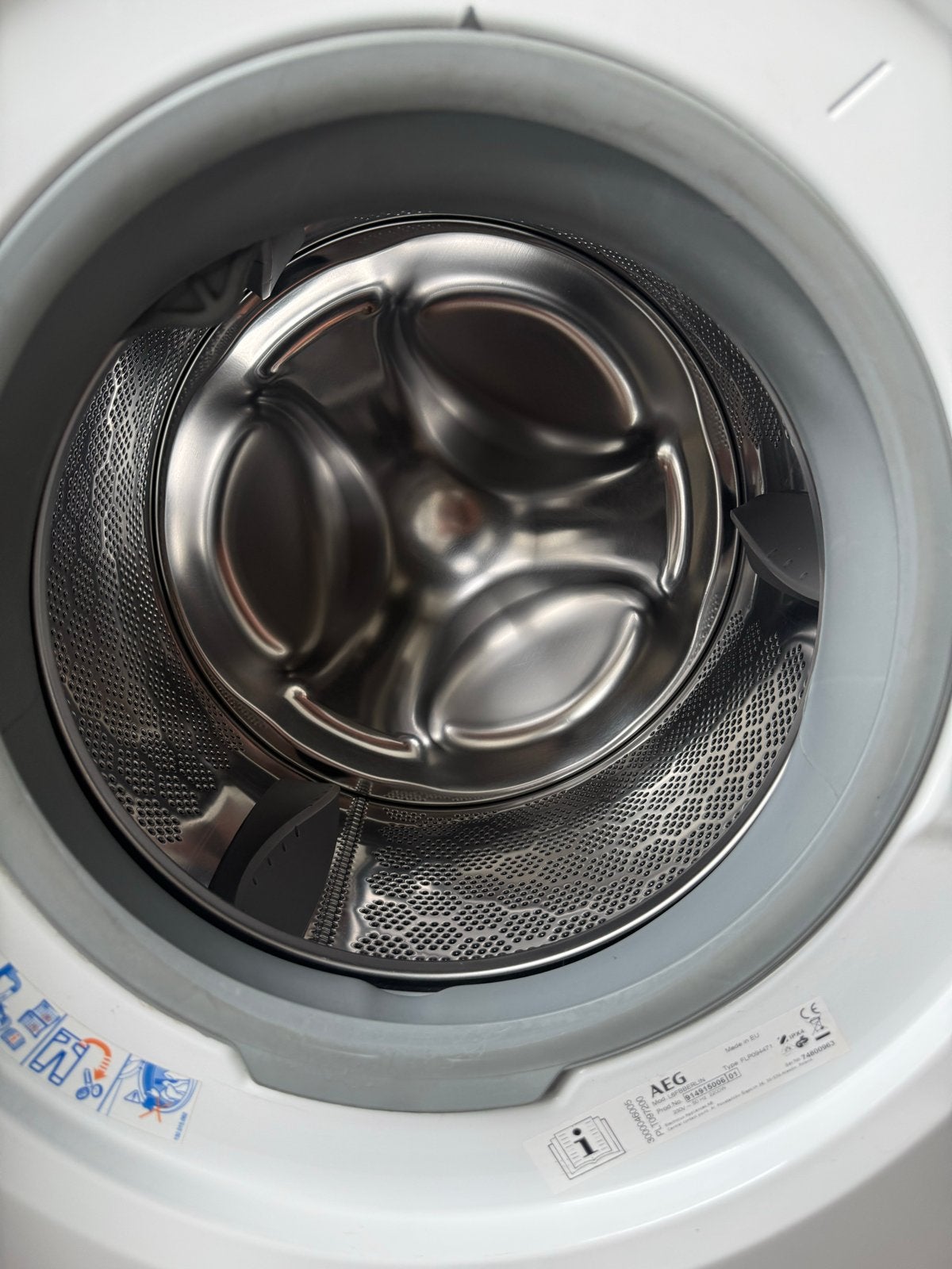AEG 6000 Serie Lavamat Wasmachine 9kg, Ophalen, 1200 tot 1600 toeren, 8 tot 10 kg, Zo goed als nieuw
